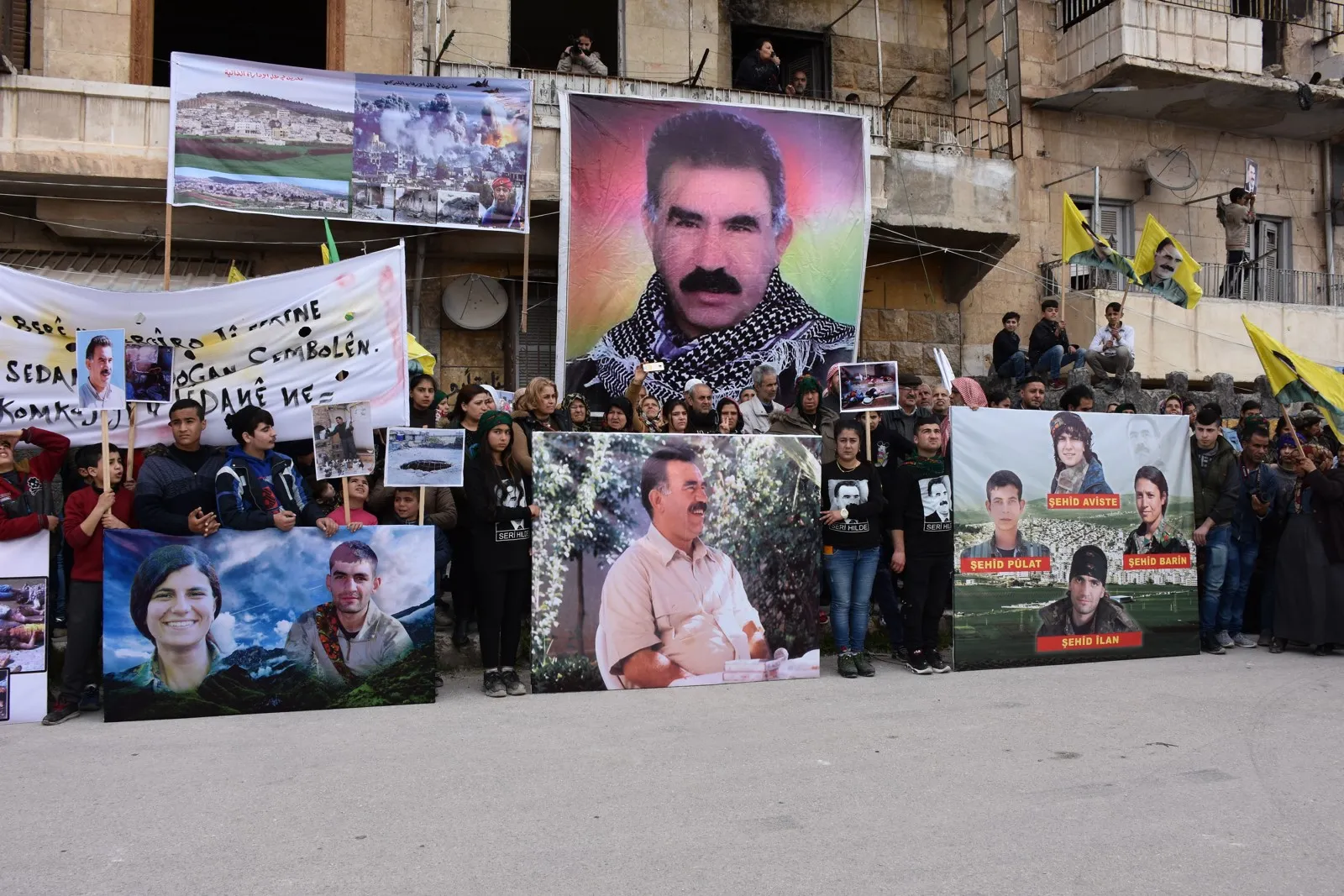 Şêniyên Şêxmeqsûd dagirkirina Efrînê şermezar kirin