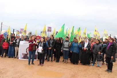 Li Bakur û Rojhilatê Sûriyê rêzeçalakiyên 8`ê Adarê