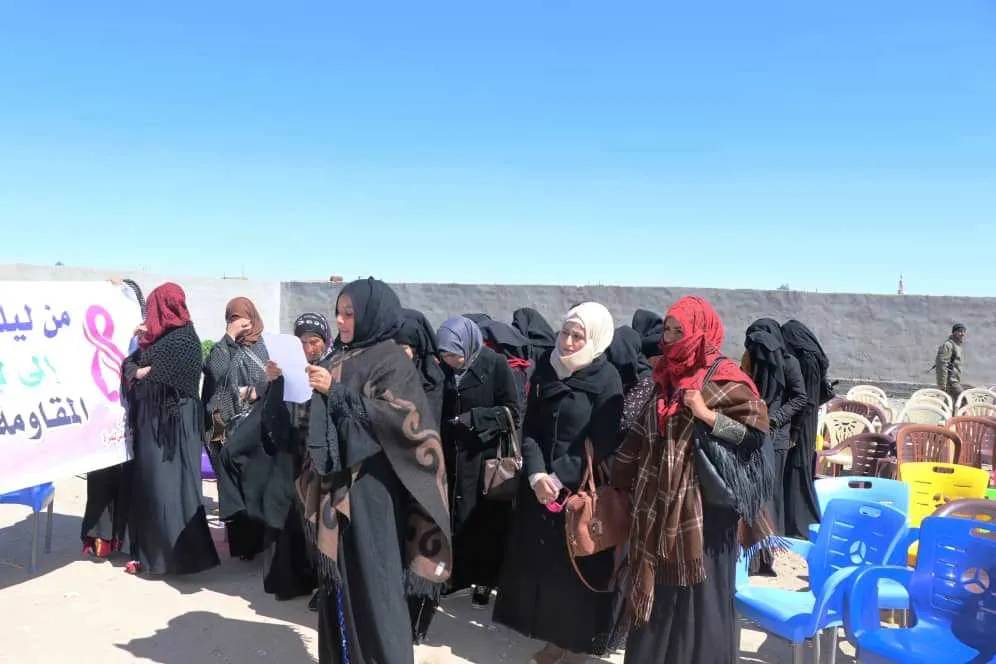 Jinên Dêrazorê: Em ê têkoşîn û berxwedanê bidomînin