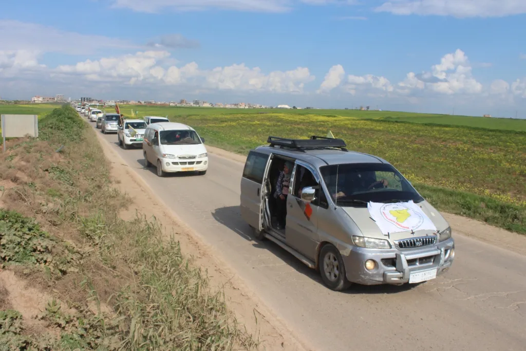 Şêniyên Tirbespiyê û Dirbêsiyê serkeftina QSD`ê pîroz dikin