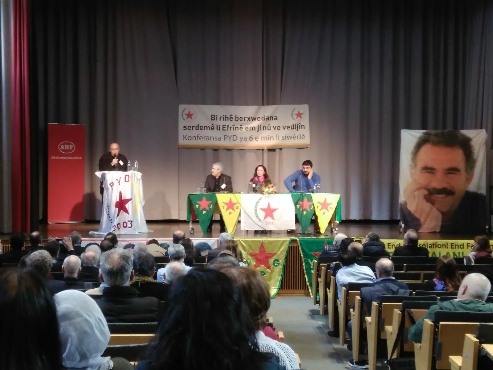 Rêxistina PYD`ê ya Siwêdê konferansa xwe ya 6`emîn li dar dixe