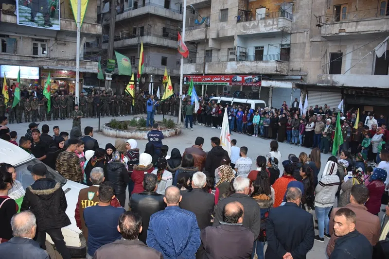 Şêniyên Hesekê, Heleb û Til Hemîsê jî serkeftina QSD’ê pîroz kirin