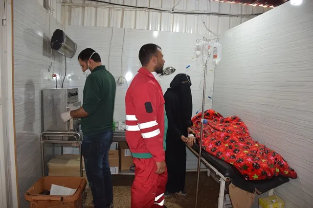 Nexweşxaneyek li kampa Holê tê vekirin