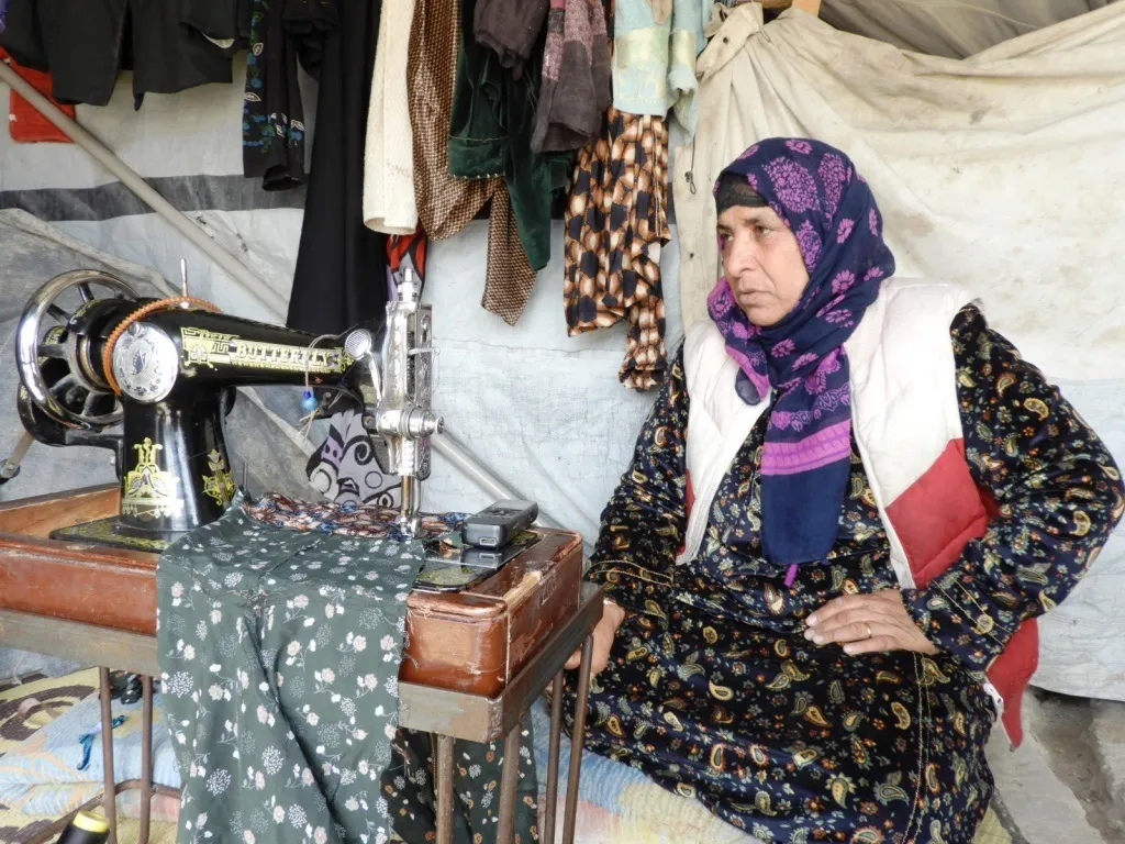 Hejmara koçberên li kampa Eyn Îsayê zêde bû