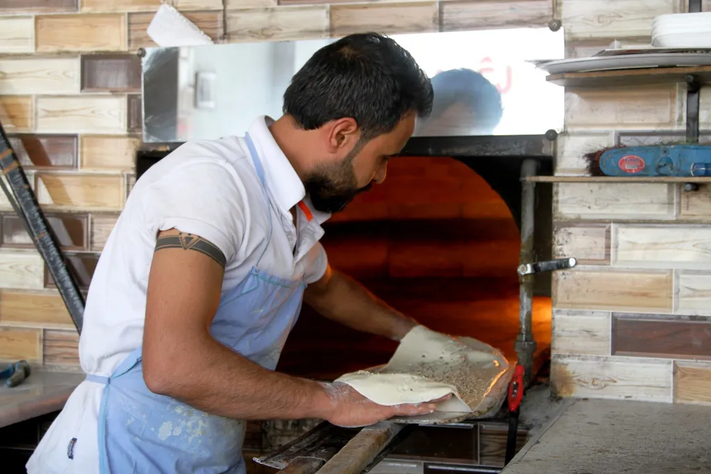 Bi wêne... rojek beriya 1’ê Gulanê rewşa karkerên Kobanê