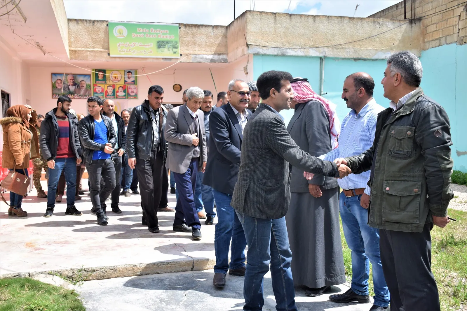 Şêniyên Rojava Çarşema Sor li pêkhateya êzidî pîroz kir