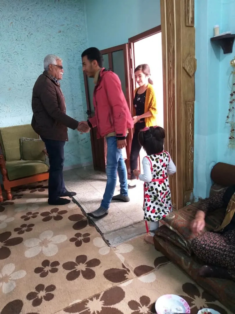 Şêniyên Rojava Çarşema Sor li pêkhateya êzidî pîroz kir