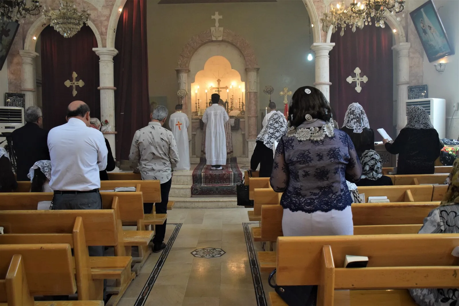 Xiristiyanên herêma Cizîrê cejna xwe pîroz kir