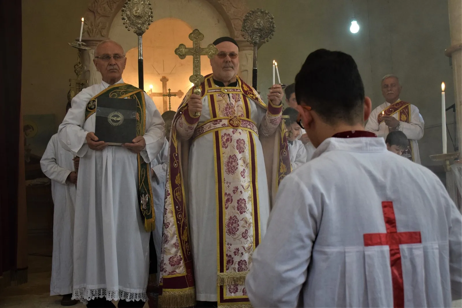 Xiristiyanên herêma Cizîrê cejna xwe pîroz kir