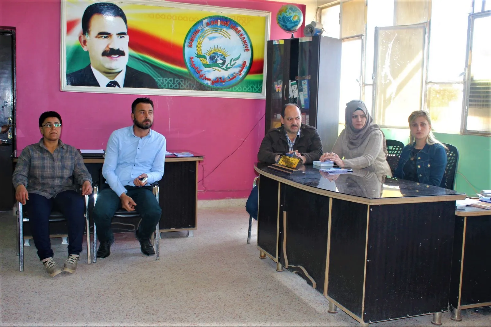 Şandeya Desteya Şaredariyan li Serêkaniyê têkildarî hizimîna axê lêkolîn kir