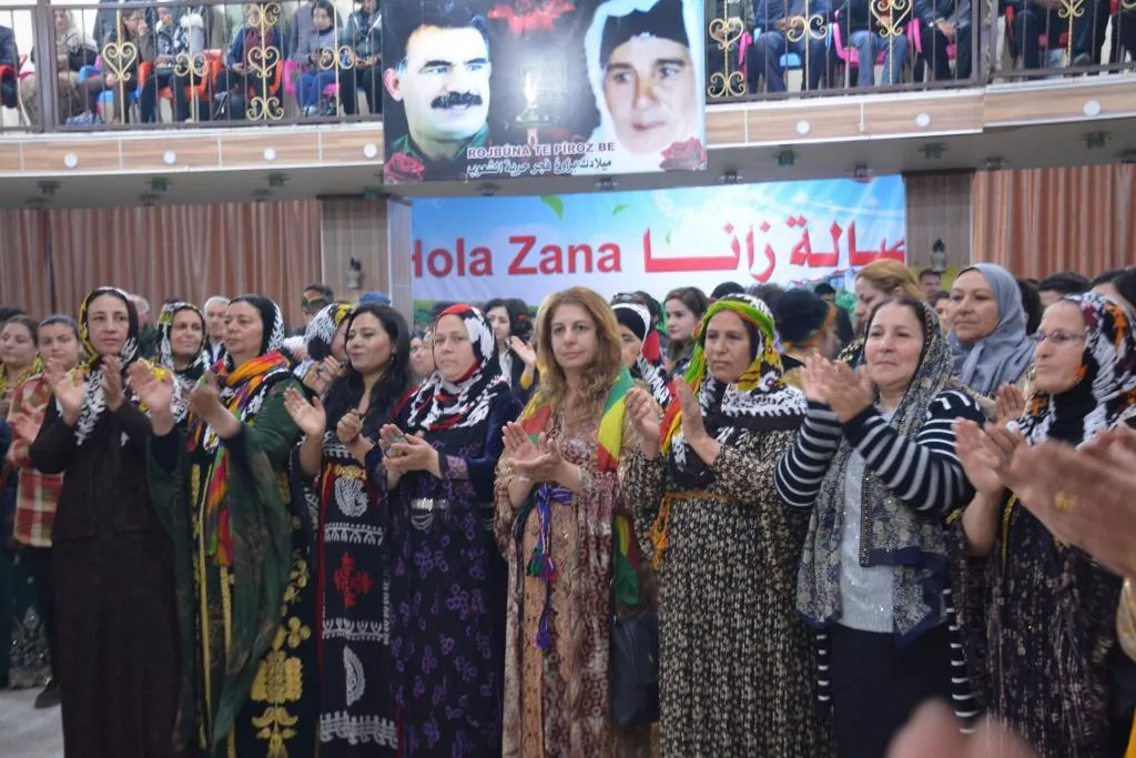 Gelên Bakur û Rojhilatê Sûriyê rojbûna Ocalan pîroz kirin