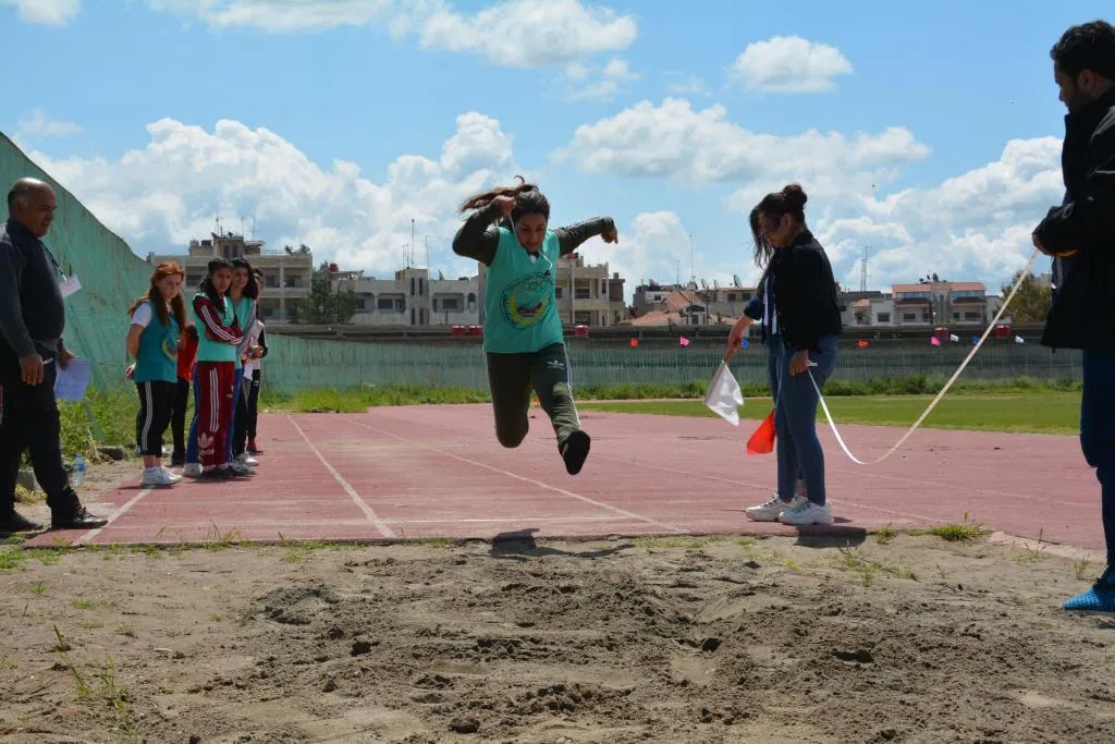 Yekemîn Pêşbirkên Sporê yên Xwendekaran ên Qamişlo li dar ket