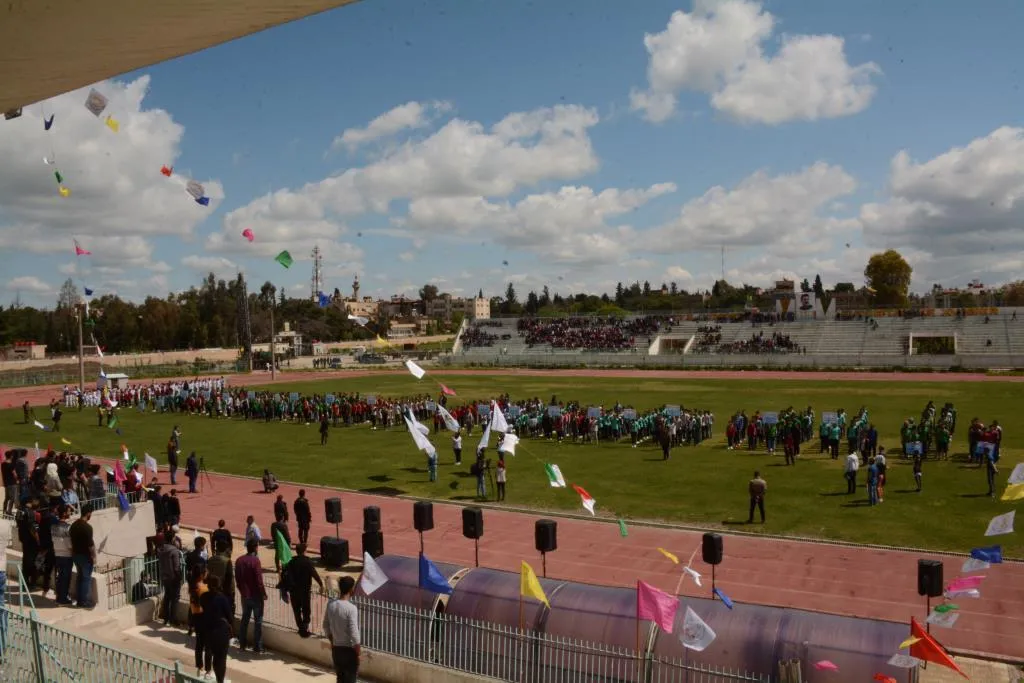Yekemîn Pêşbirkên Sporê yên Xwendekaran ên Qamişlo li dar ket