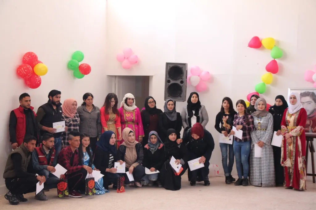 Li Minbicê şahiya salvegera damezrandina Saziya Zimanê Kurdî hate lidarxistin