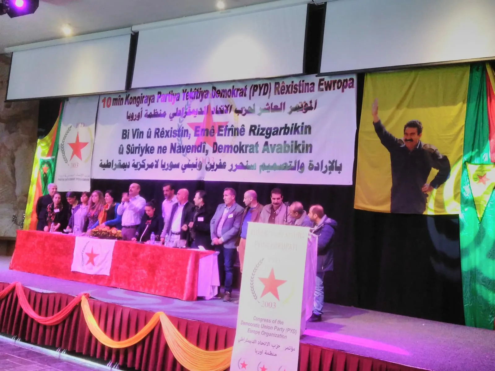 Li Ewropayê rêveberiyeke nû ya PYD’ê hate hilbijartin