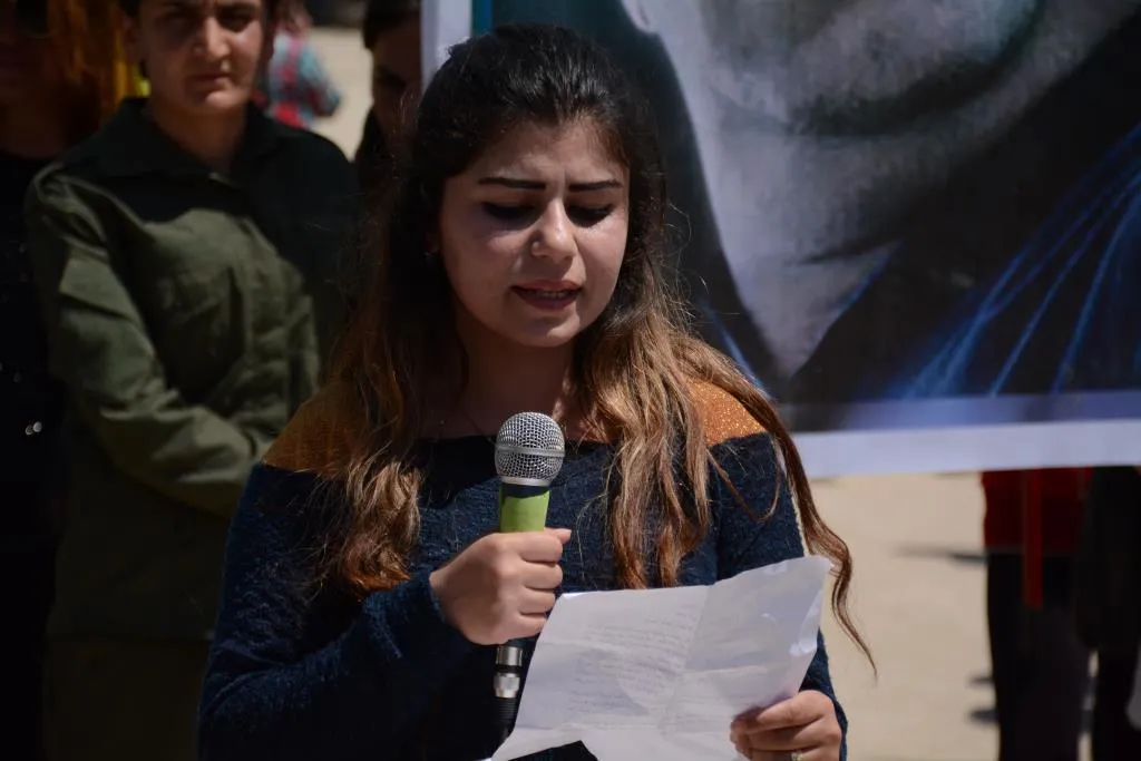 ‘Şideta li ser jinan rawestînin‘