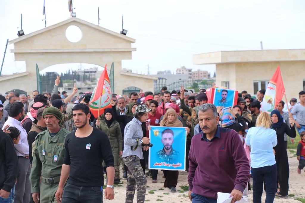 Minbiciyan şehîd Cuma El-Elî oxir kirin