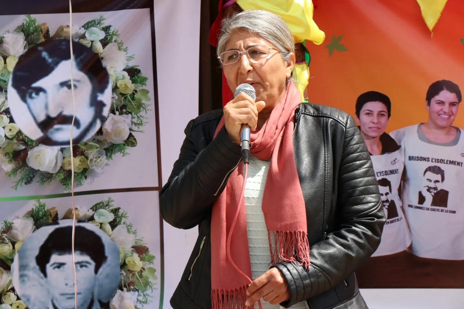 Kongreya Star ji bo piştgiriya çalakgerên greva birçîbûnê çalakiya konvedanê organize kir