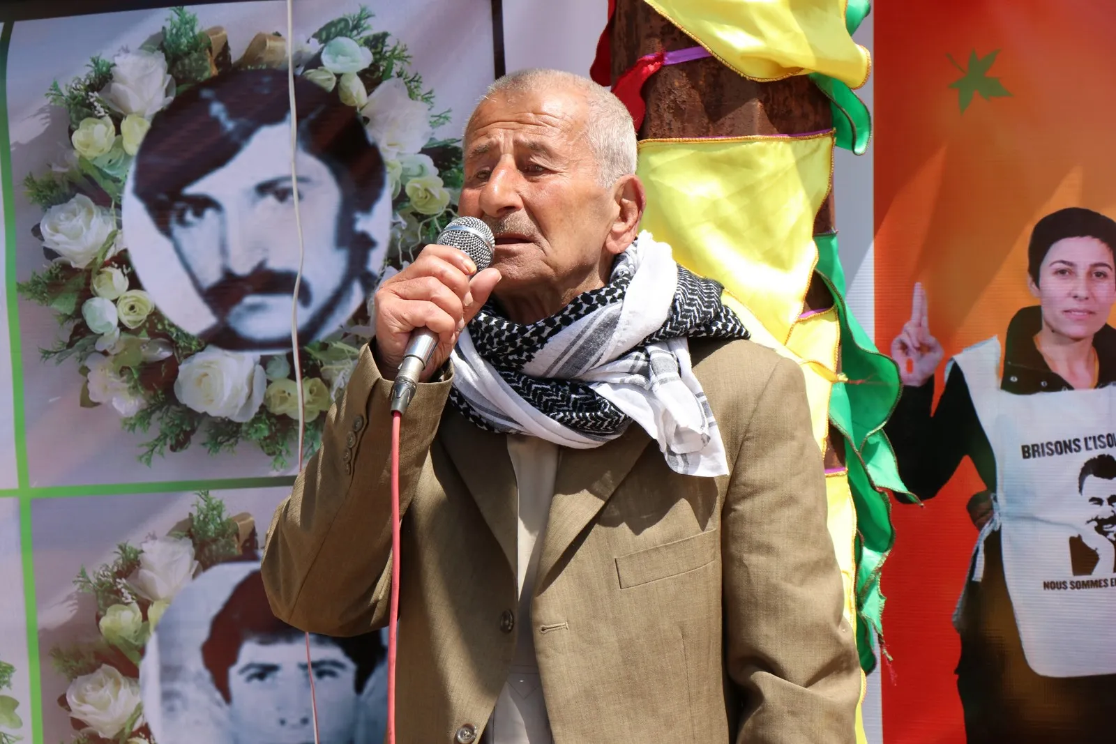 Kongreya Star ji bo piştgiriya çalakgerên greva birçîbûnê çalakiya konvedanê organize kir