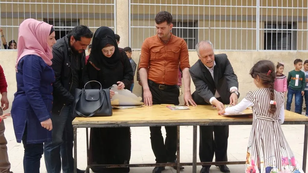Li Reqayê çalakiya ji bo xwendekaran