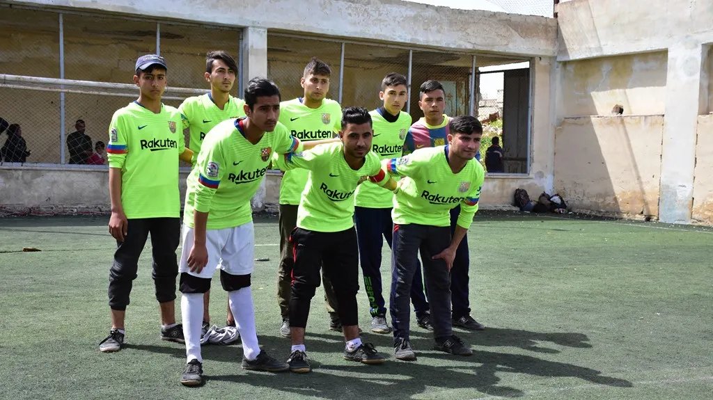 Turnuvaya Kasa Şêxmeqsûd a futbolê destpê kir