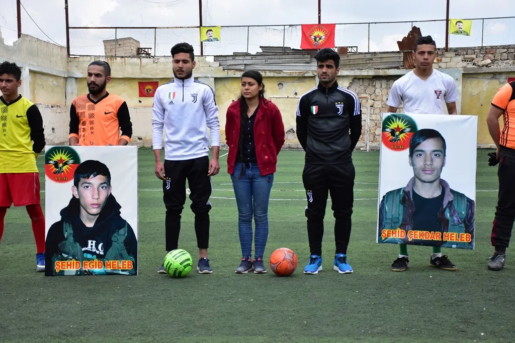 Li Şêxmeqsûd turnuvaya futbolê destpê kir