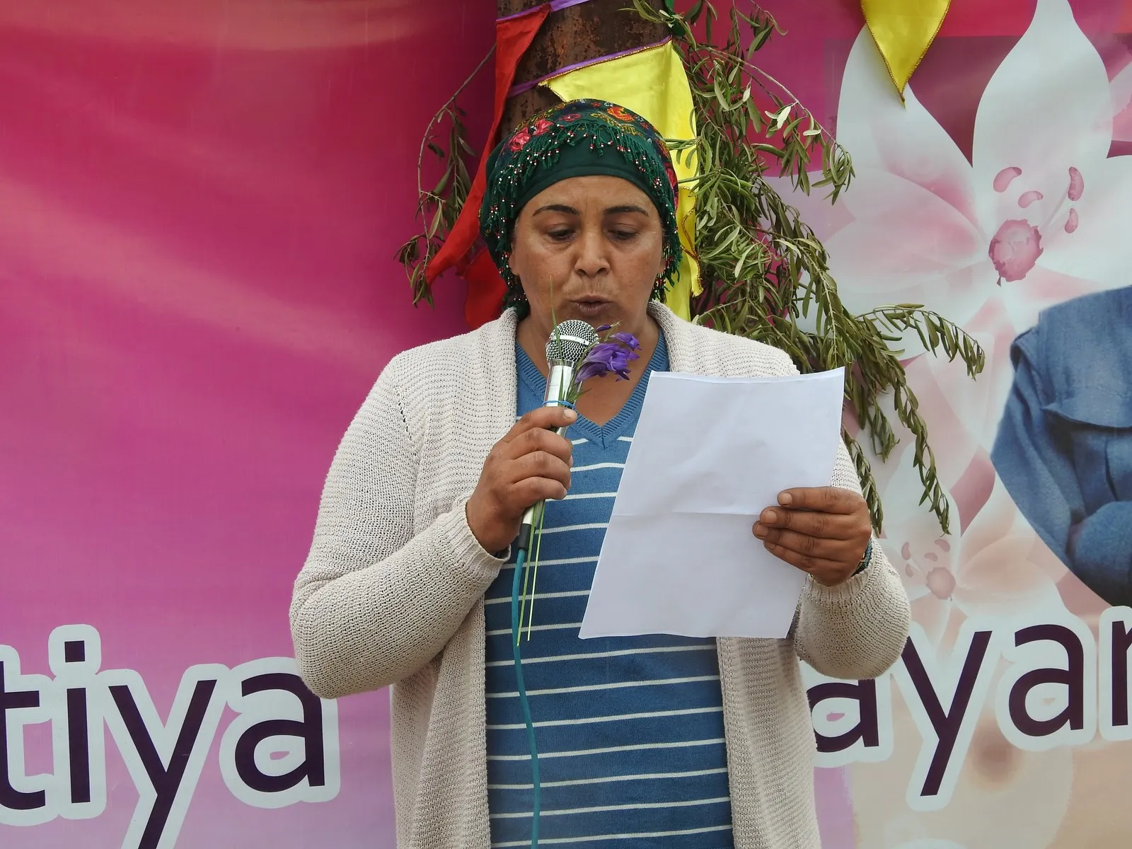 Fedîla Tok çalakiya jinên Efrînê silav kir