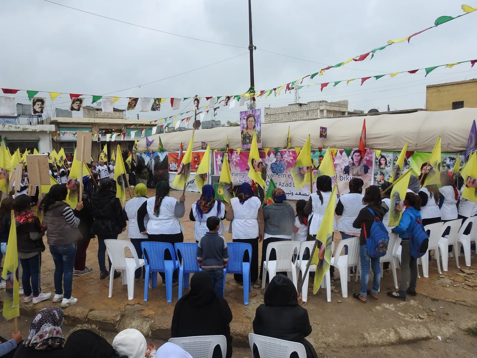 Fedîla Tok çalakiya jinên Efrînê silav kir