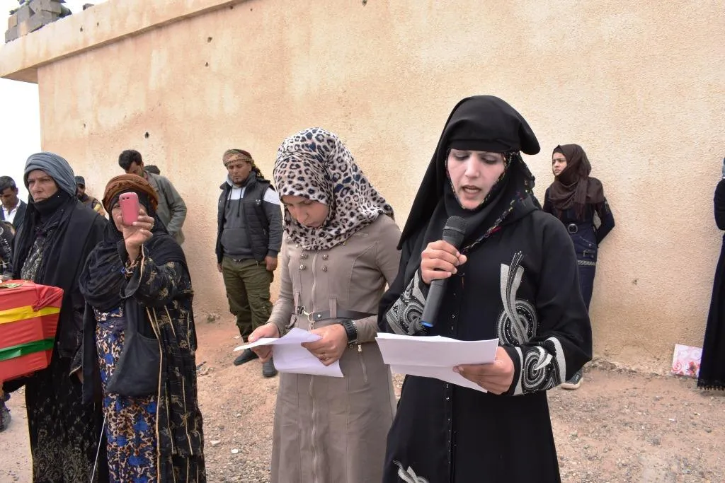 Cangoriyên azadiyê li Dêrazorê hatin veşartin