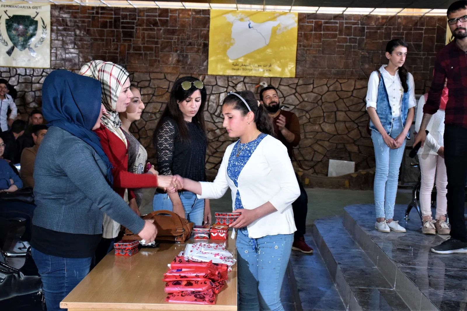 Ji xwendekarên Serêkaniyê re pêşbirka zanistî û werzîşî hat organize kirin