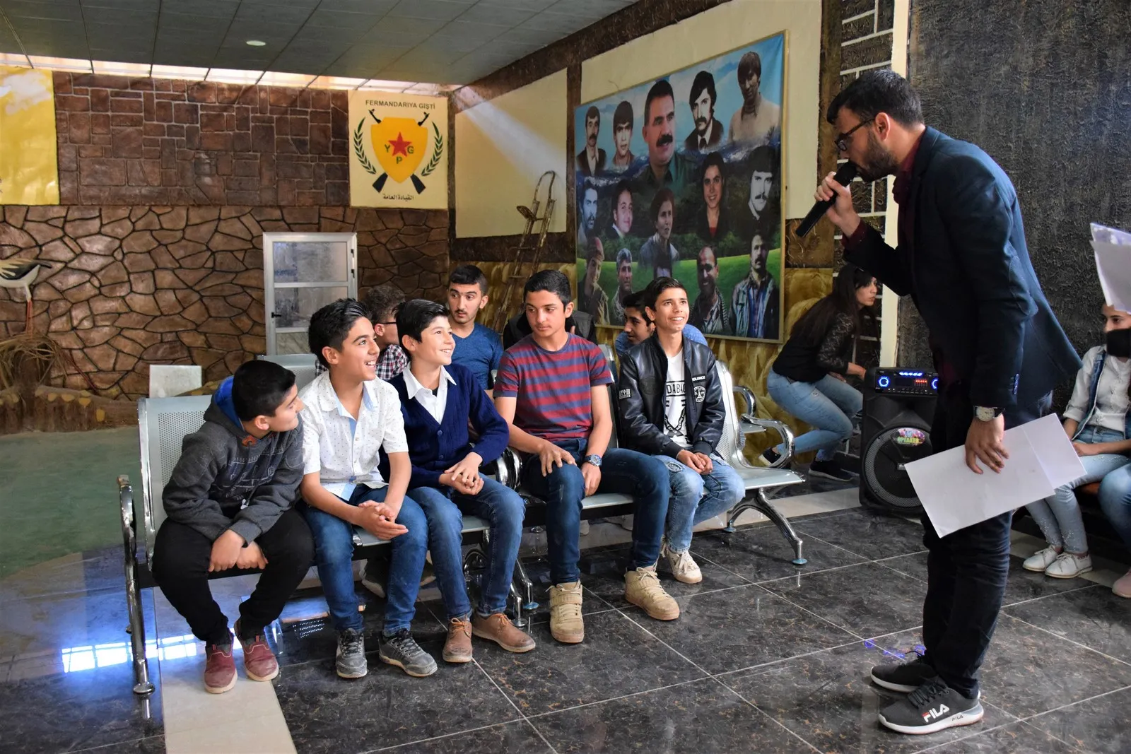 Ji xwendekarên Serêkaniyê re pêşbirka zanistî û werzîşî hat organize kirin