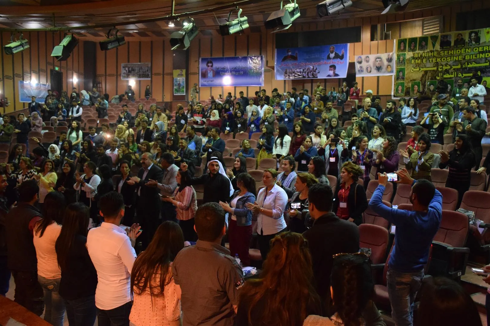 1. Kongreya Rêxistina Ciwanên PYD‘ê li dar ket