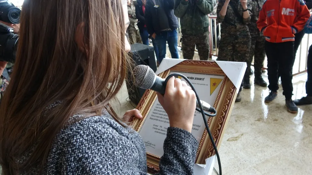 Cenazeyê şehîd Lewend bi merasîmekî girseyî hate veşartin