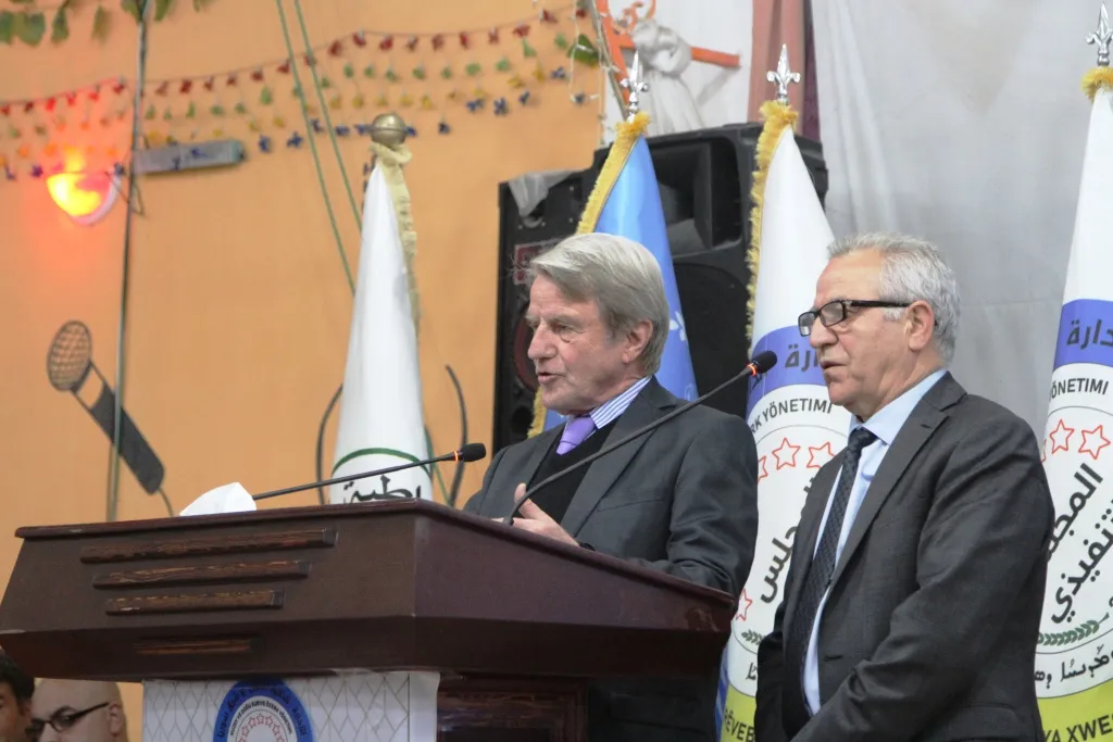 Li Kobanê şahiya girseyî ya serkeftina QSD‘ê