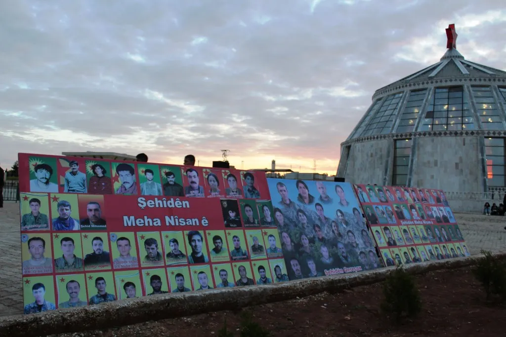 Şehîdên meha Nîsanê û Qereçox li Kobanê hatin bîranîn