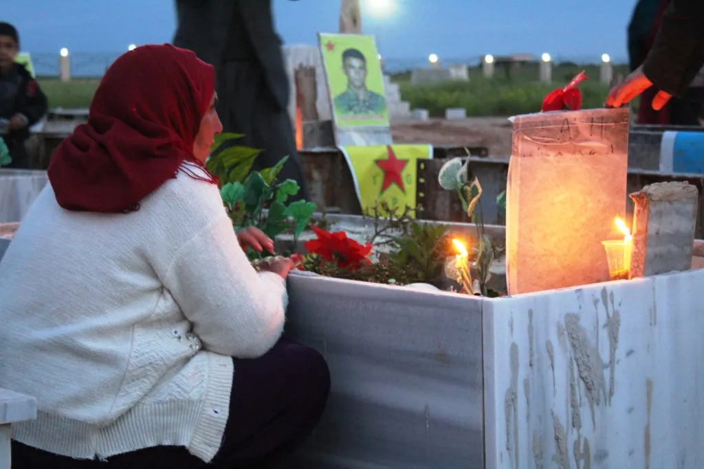 Şehîdên meha Nîsanê û Qereçox li Kobanê hatin bîranîn