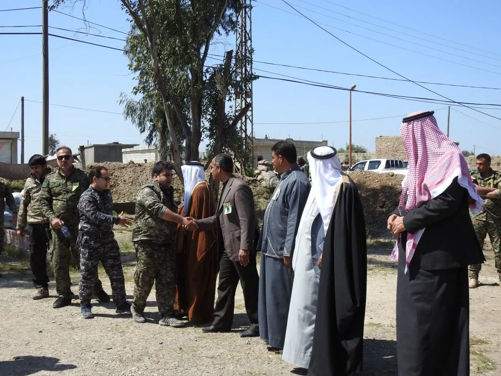 Şehîdên Buroya Têkiliyên Leşkerî ya Reqayê hatin bi bîranîn