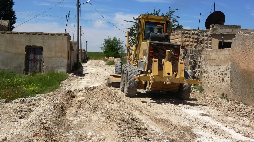 Şaredariya Girê Spî pirsgirêkên taxa El-Lêl çareser dike
