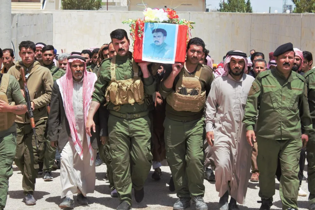 Şêniyên Tebqayê şehîd Îbrahîm Cerah oxir kir