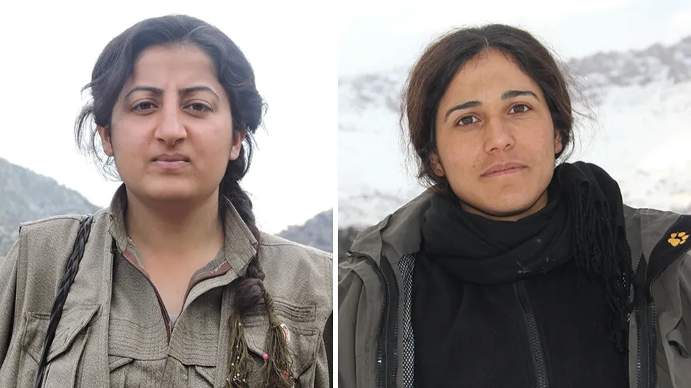 HPG'ê nasnameya du gerîlayên şehîd eşkere kir