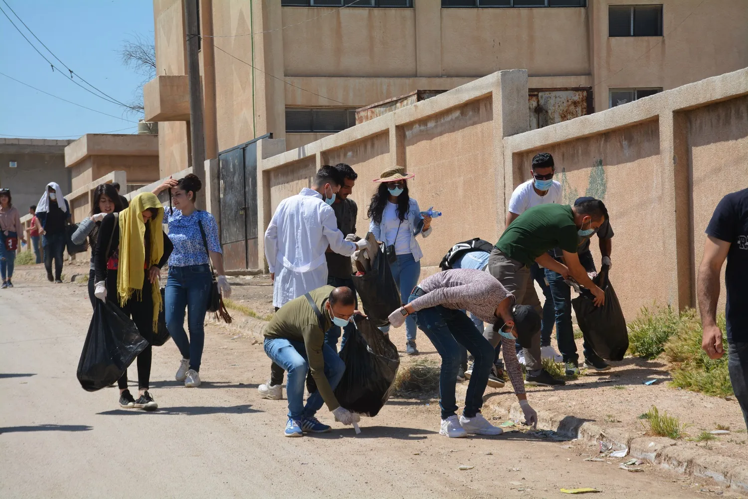 Zanîngeha Rojava li Qamişlo dest bi pêngava paqijkirinê kir
