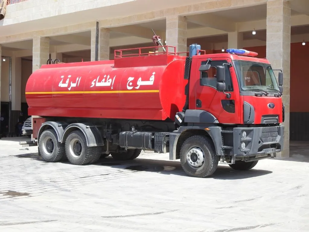 Li Reqayê beşek nû ji erebeyên agirkujiyê hatin radestgirtin