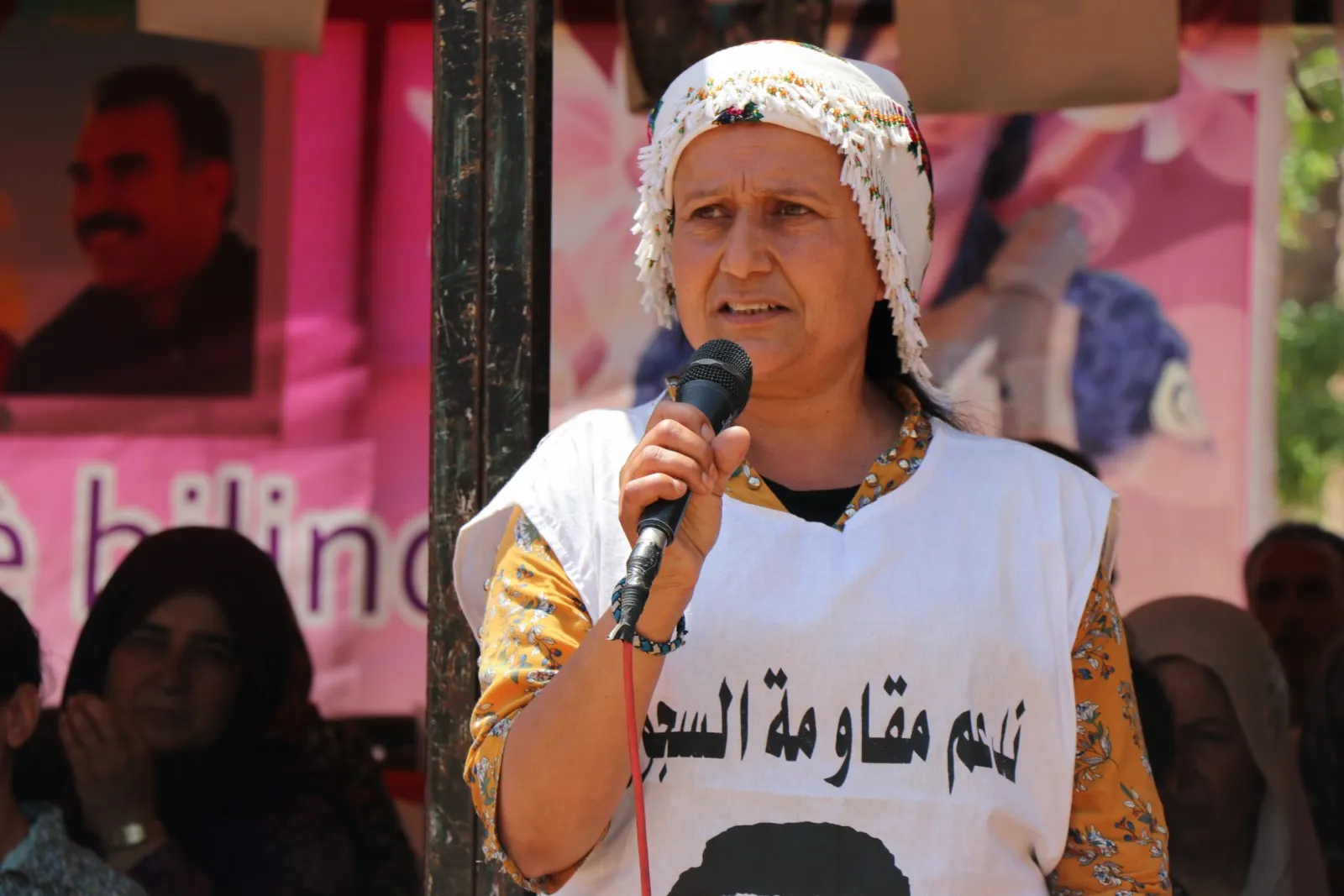 Êzidiyên Efrînê piştgirî da çalakgerên grevê