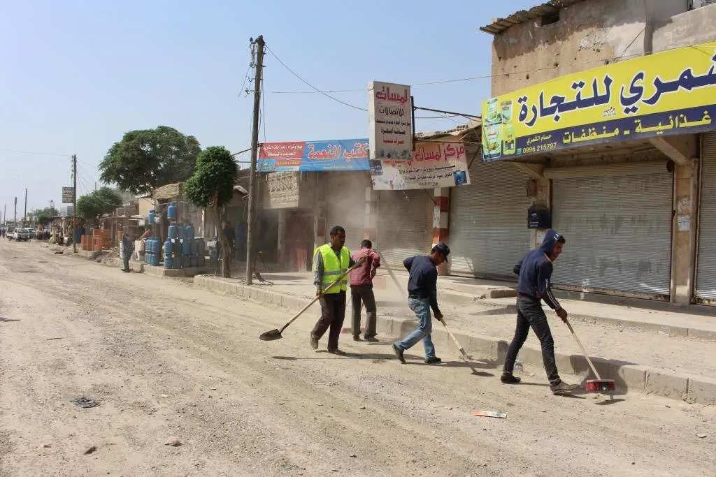 Şaredariya Reqayê dest bi pêngava zîftkirinê kir