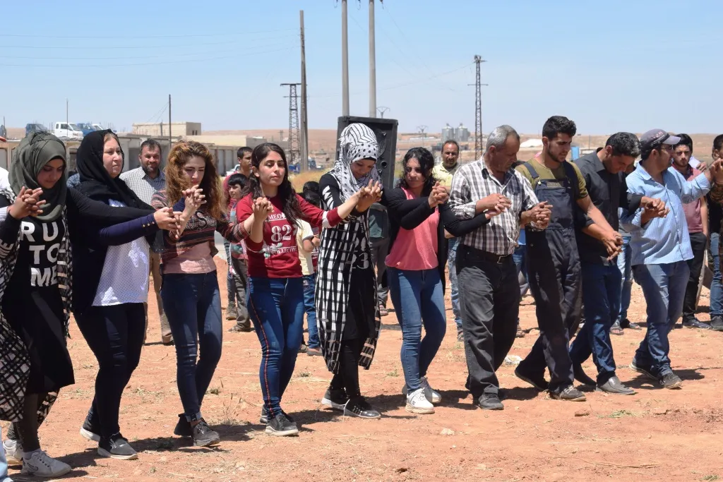 Navê şehîdê enternasyonalîst Kieth Broomfild li qadeke Kobanê hate kirin