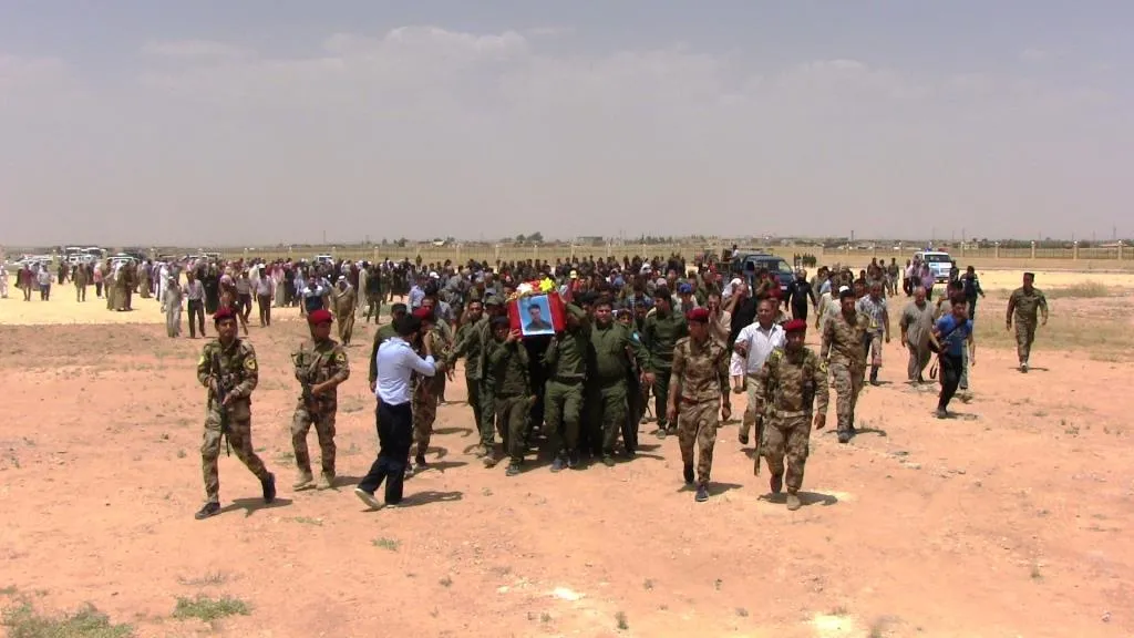 Cenazeyê şehîd Amar bi merasîmekî girseyî hate veşartin