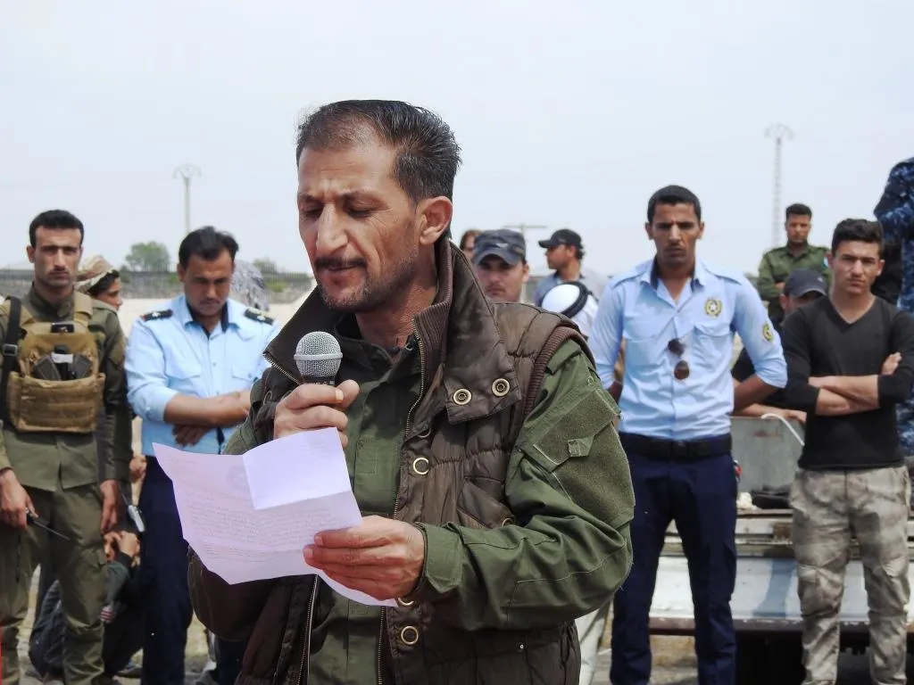 El-Keramê cenazeyê Şehîd Mihemed El-Berkes hembêz kir