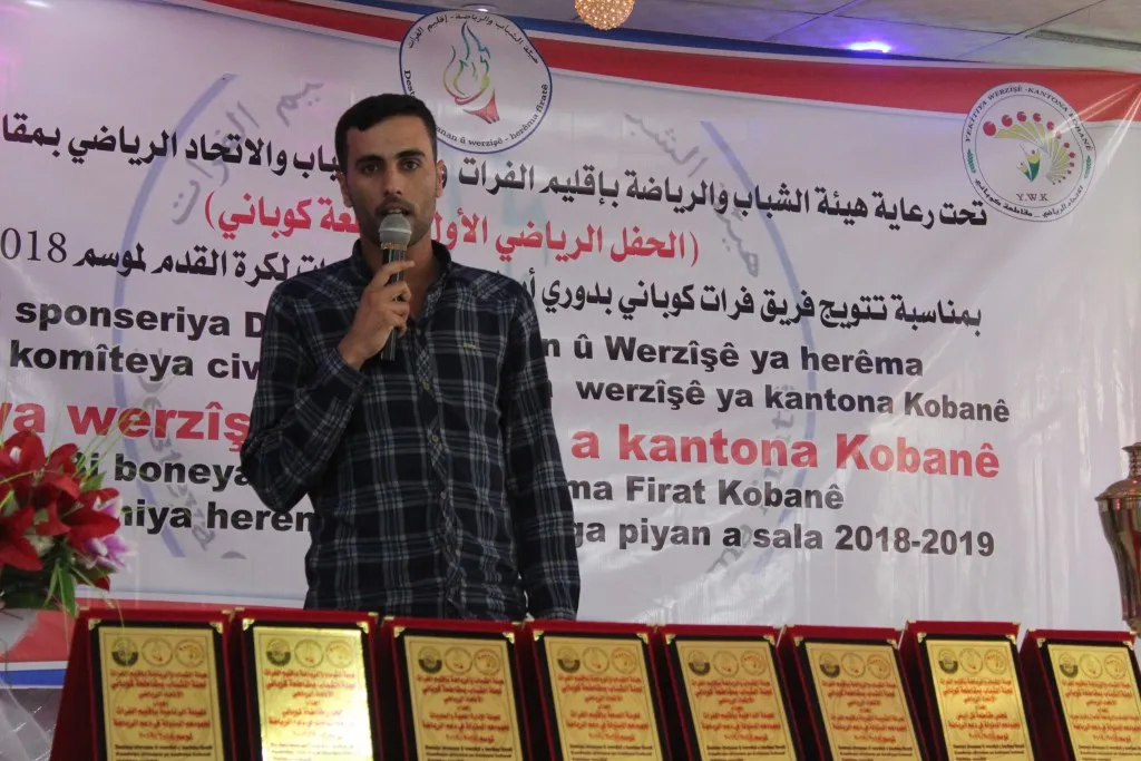 Şahiyek ji bo tîma Firatê ya Futbolê hat lidarxistin