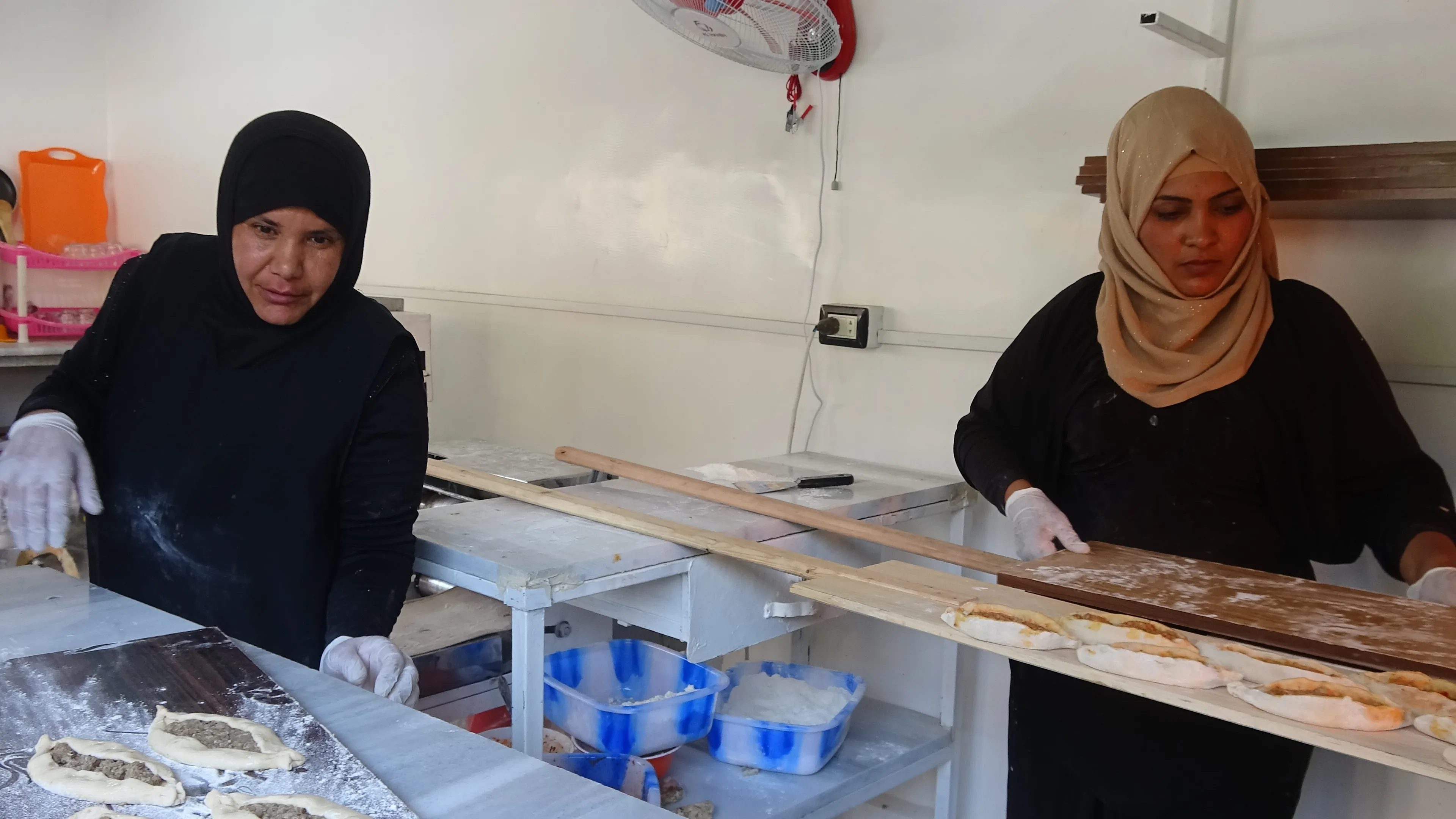 Li Reqayê xebatên pêşxistina aboriya jinan