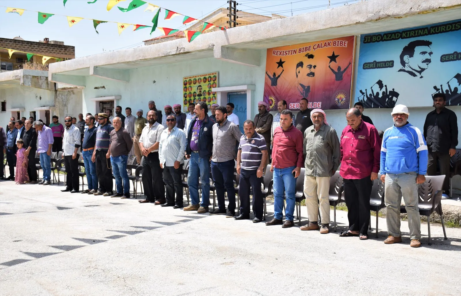 Di pîrozbahiyên 1’ê Gulanê de teqezkirina têkoşîna li dijî dagirkeriya Tirk
